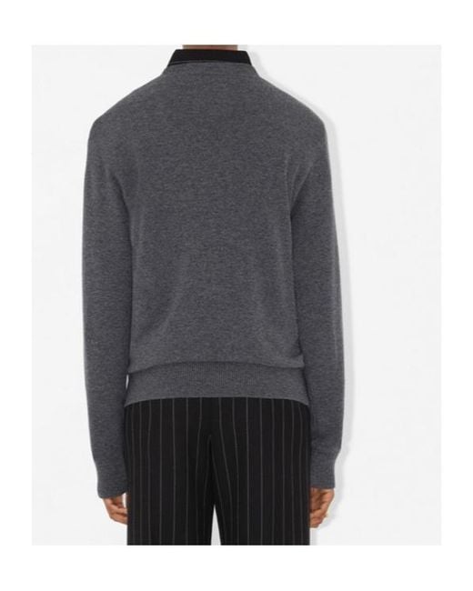 Burberry Gray Cashmere Jumper