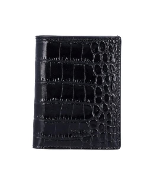Tom Ford Black Bifold Wallet for men