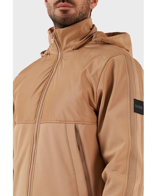 Boss Natural Long-Sleeved Casual Jacket for men