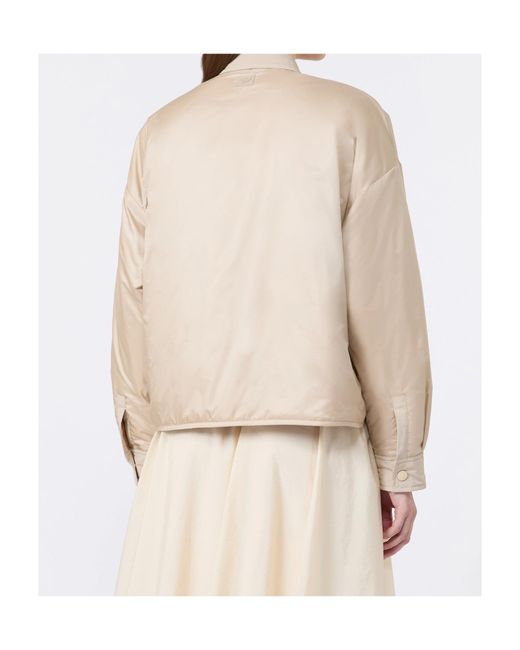Weekend by Maxmara Natural Long-Sleeved Reversible Jacket