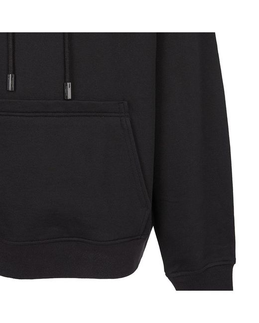 Wooyoungmi Black Hood Sweatshirt for men
