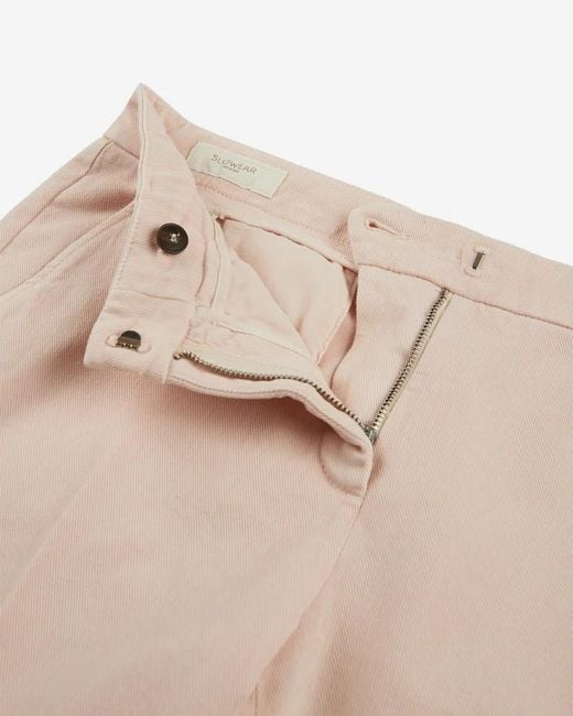 Incotex Natural Denim Trousers With Belt Loops