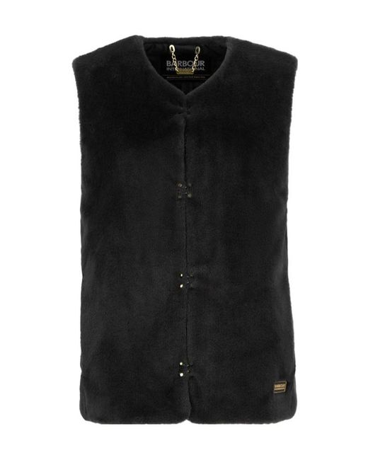 Barbour Black Sleeveless Vest