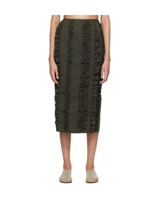 【Cecilie Bahnsen】OCEAN SKIRT OCEAN | SKIRT ORGANZA WHITE NONA