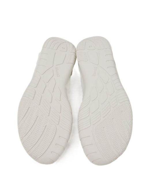 Camper White Multicolored Textile Sneakers for men