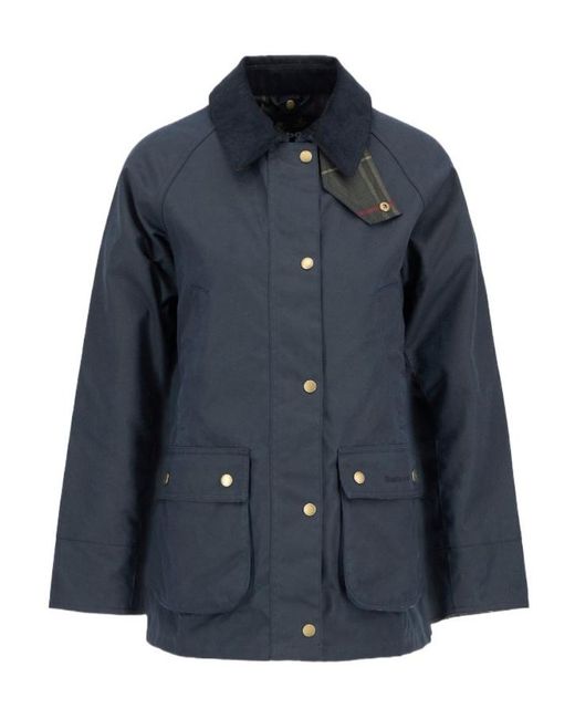 Barbour Blue Acorn Collared Jacket