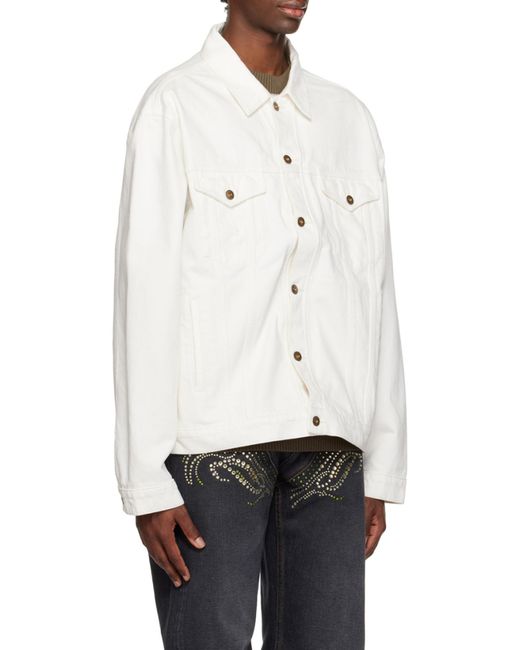 Y. Project Gray Wire Denim Jacket for men