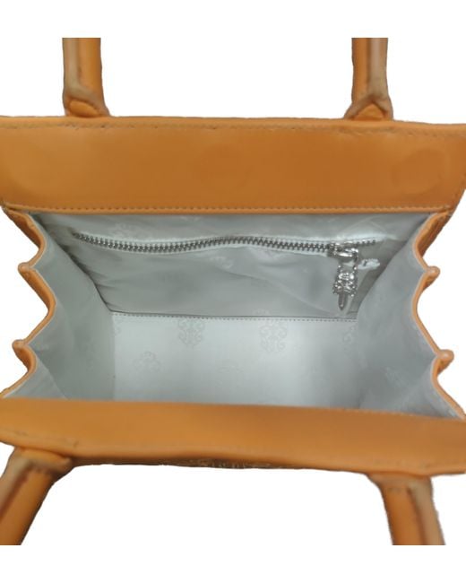 Chrome Hearts Brown Cross-Pattern Handbag