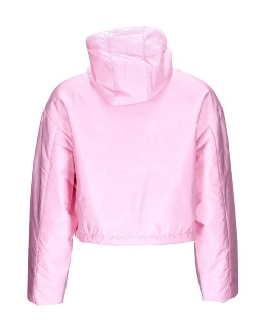 Prada Pink Hooded Casual Jacket