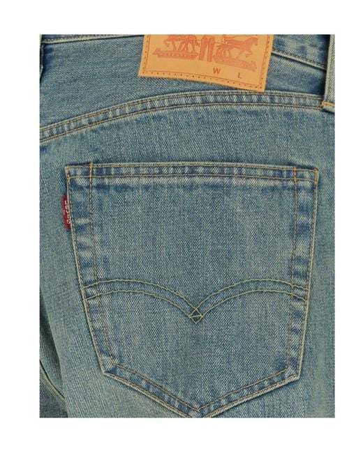 Junya Watanabe Blue Straight-Leg Jeans for men