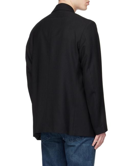 Our Legacy Black Double-Breasted Jacket for men
