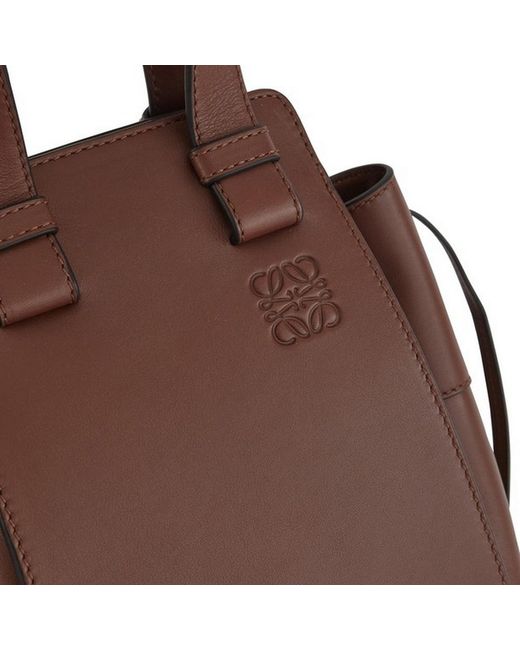 Loewe Brown Medium Hammock Shoulder Bag