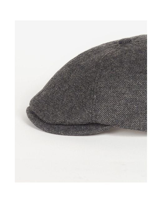 Barbour Gray Logo Beret for men