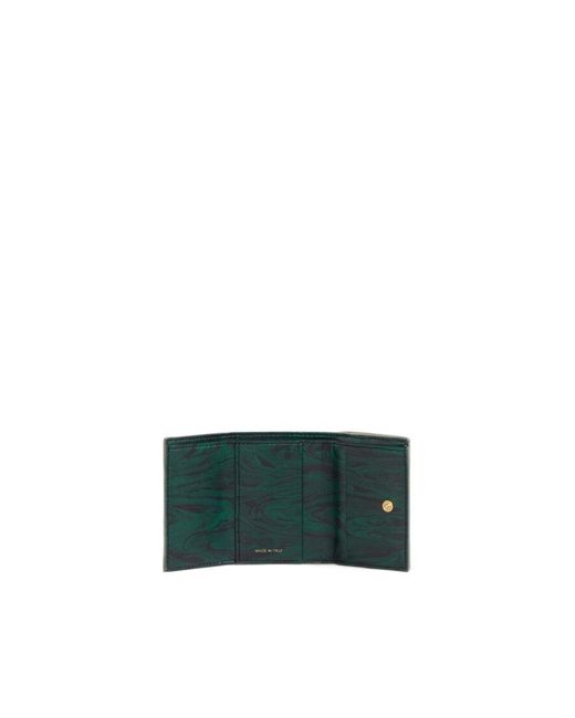 Marni Natural Logo-Debossed Leather Rectangular Wallet