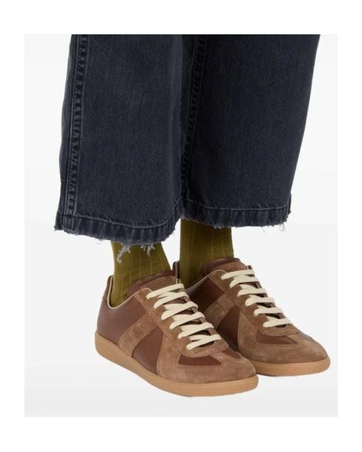 Maison Margiela Multicolor Replica Round-Toe Sneakers for men