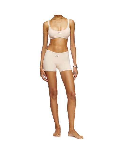 DIESEL White Sophia-Utlt Stretch Boxer Shorts