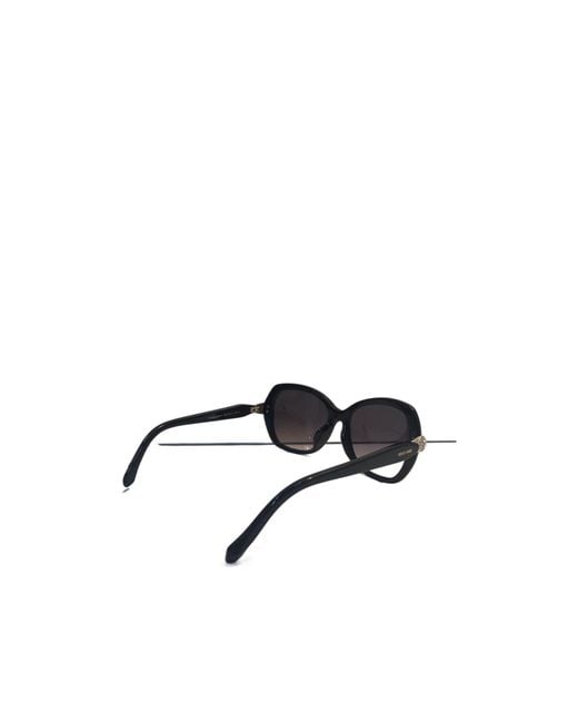 Roberto Cavalli White Logo Gradient Sunglasses