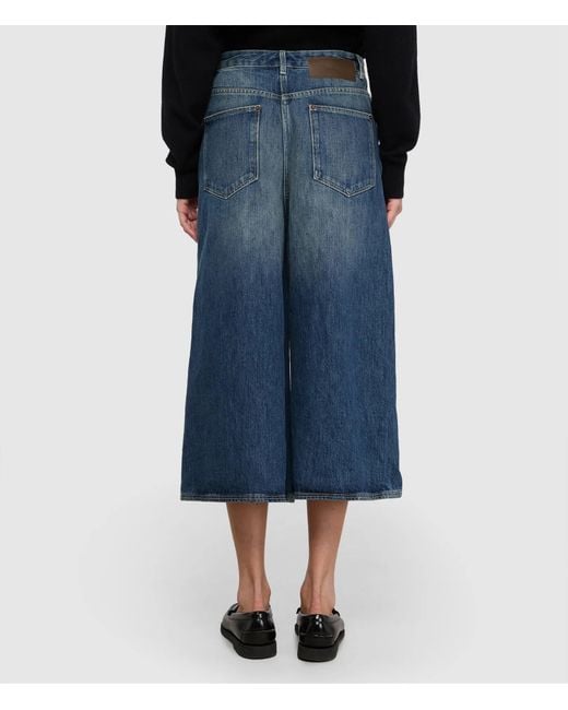 Soeur Blue Denim Bermuda Shorts