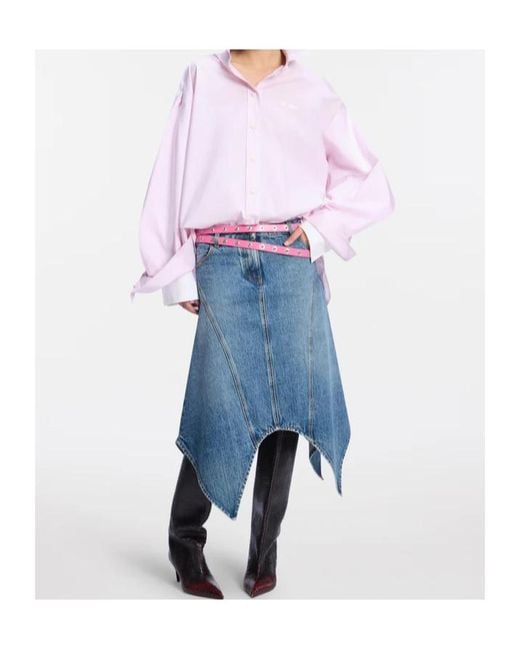 The Attico Pink And Shirt