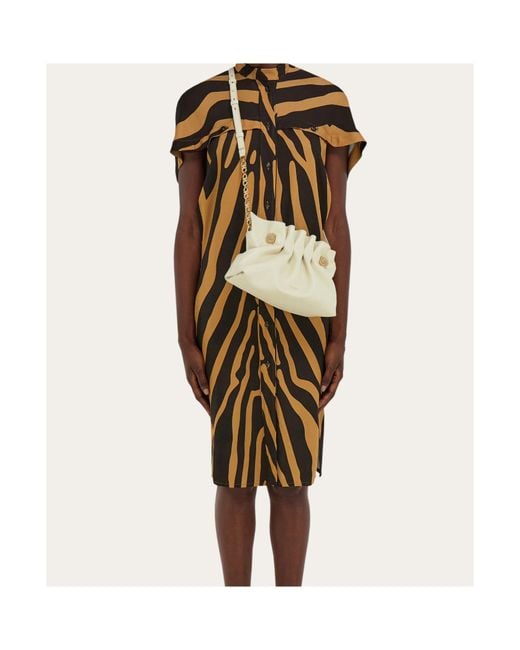Ferragamo Natural Ferragamo Soft-Bag (M)