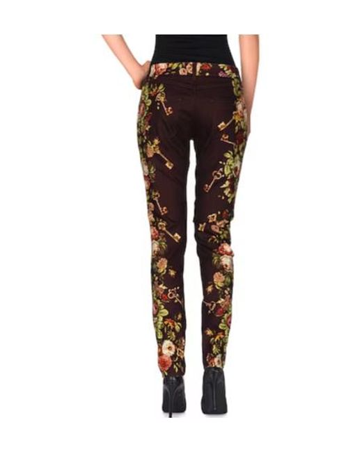 Dolce & Gabbana Multicolor Printed Casual Pants