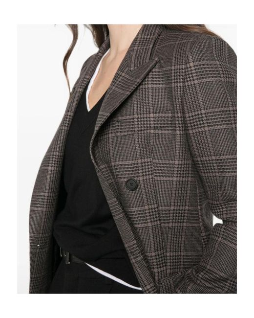 Tagliatore Gray Long-Sleeve Blazer