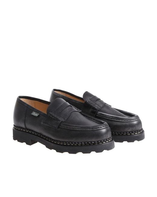 Paraboot Gray Reims Loafers for men
