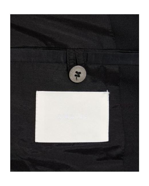 Dion Lee Black Single-Breasted Cutout Suit Jacket