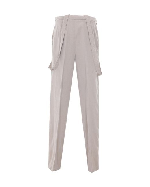 Dondup Gray Tecla Flared Pants