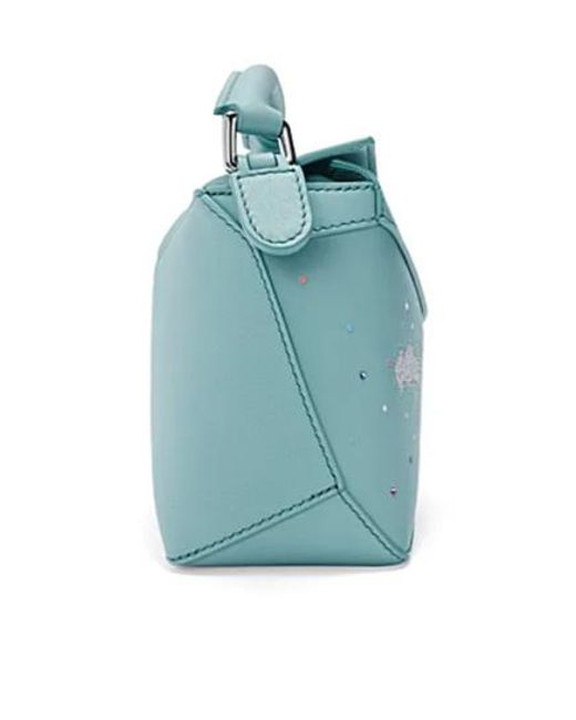 Loewe Blue Squid Mini Puzzle Bag