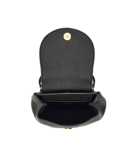 Ferragamo Black Mini Gancini Backpack