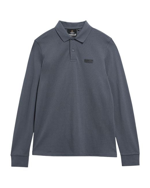 Barbour Blue Polo Shirt for men