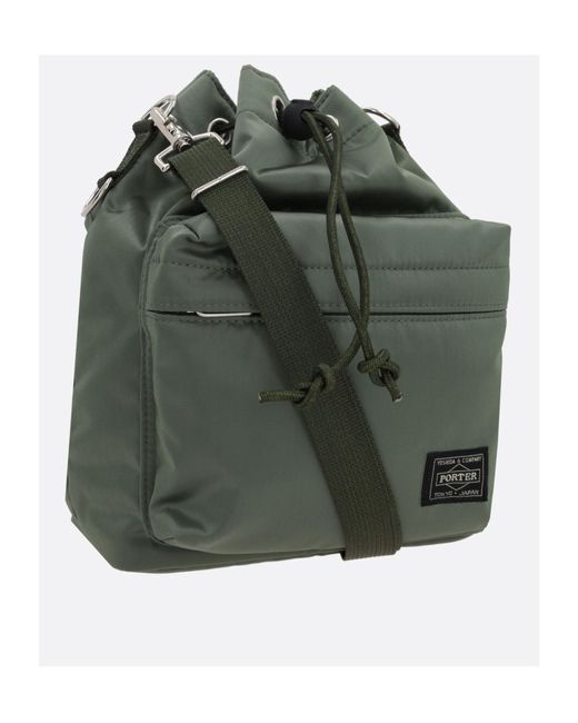 Porter-Yoshida and Co Green Small Balloon Cross Body Bag for men