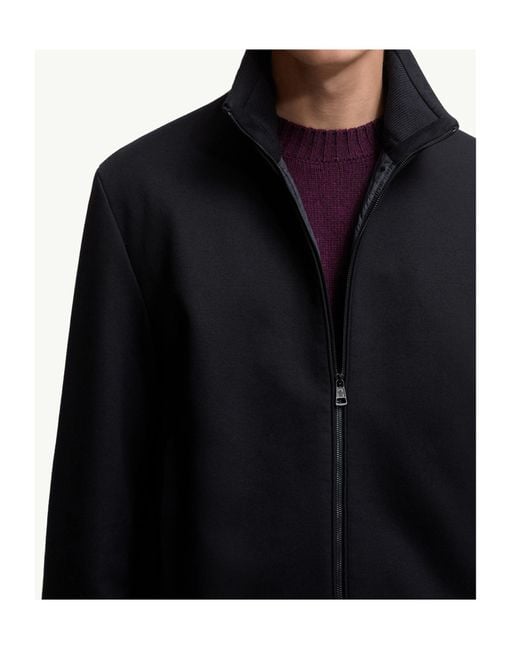 Moncler Blue Zip-Up Simorre Jacket for men