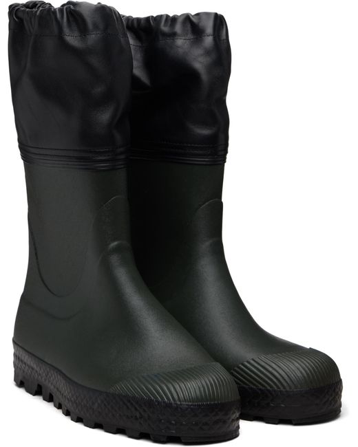 Rier Black X Ludwig Reiter Collaboration City Rain Boots for men
