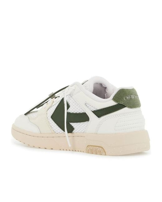 Off-White c/o Virgil Abloh White Out Of Office Lace-Up Sneakers