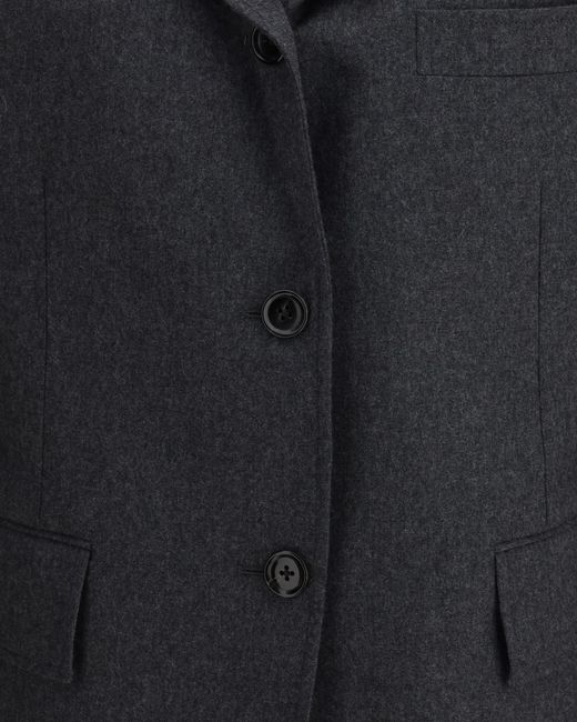 Thom Browne Blue Single-Breasted Blazer