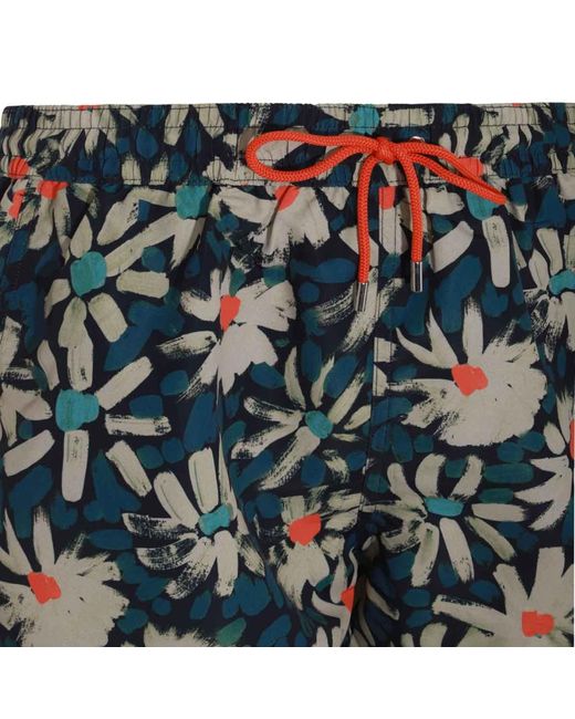 Paul Smith Blue Rope Swimming Trunks for men