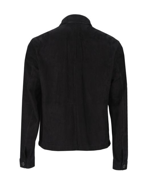 Tom Ford Black Buttoned Chore Jacket for men