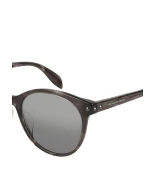 McQueen Metallic Logo Details Sunglasses