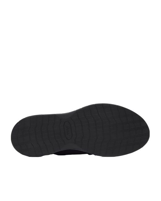 Brioni Blue Knit Sneakers for men