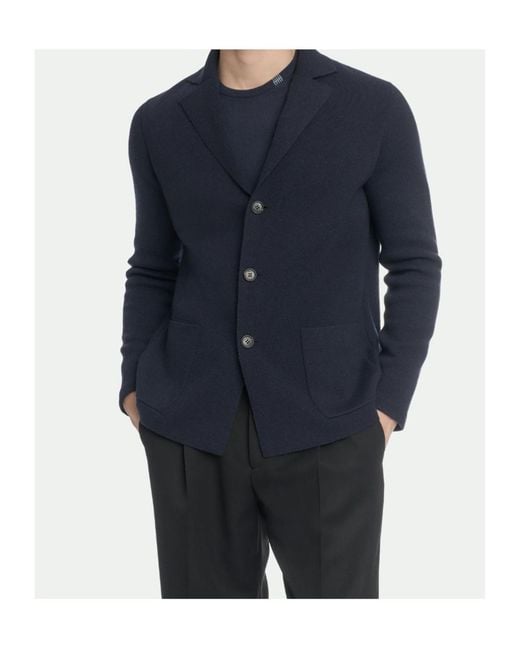 Malo Blue Jacket for men