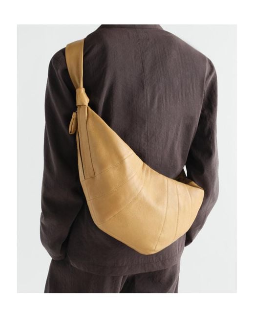 Lemaire Natural Large Croissant Bag