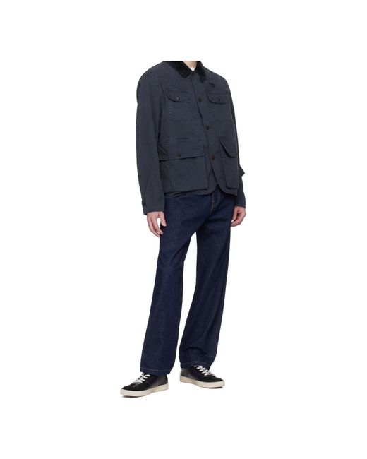 Polo Ralph Lauren Blue Twill Wading Jacket for men