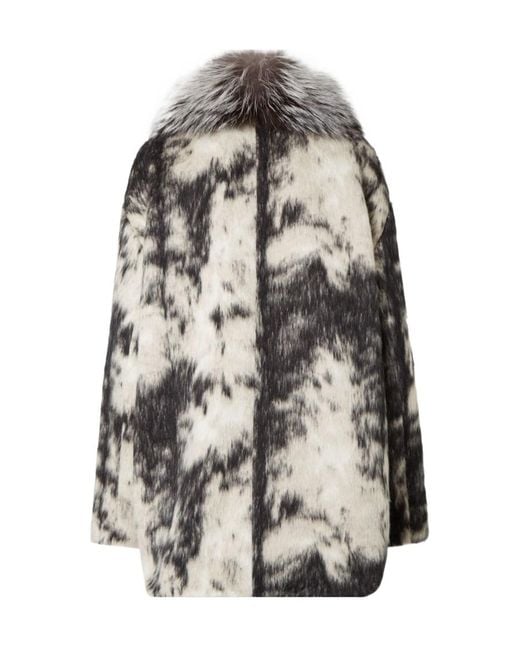 Fendi Gray Coat