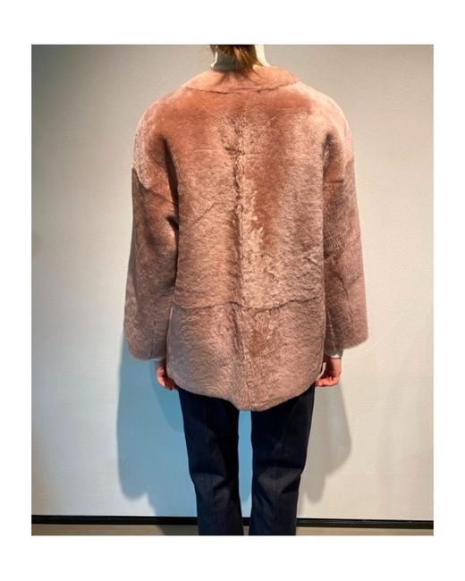 Max Mara Multicolor Long-Sleeved Coat