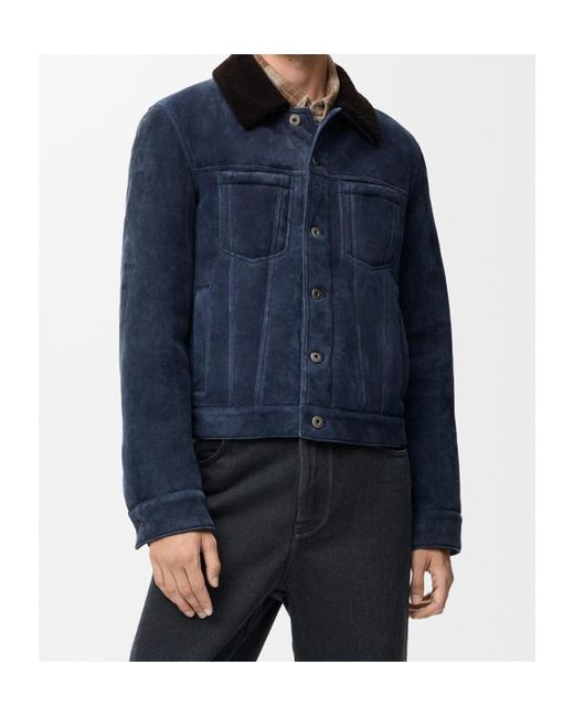 Loewe Blue Trucker Jacket for men