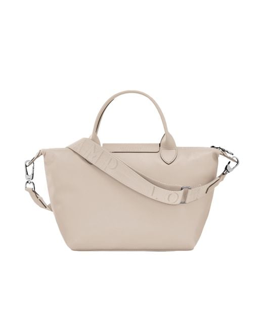 Longchamp White Le Pliage Xtra S Handbag