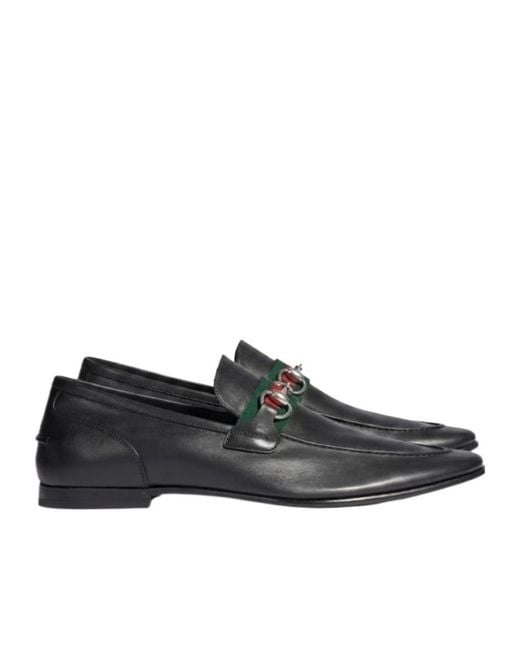 Gucci Black Como Loafers for men