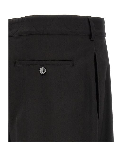 Marni Black Cool Wool Pants for men